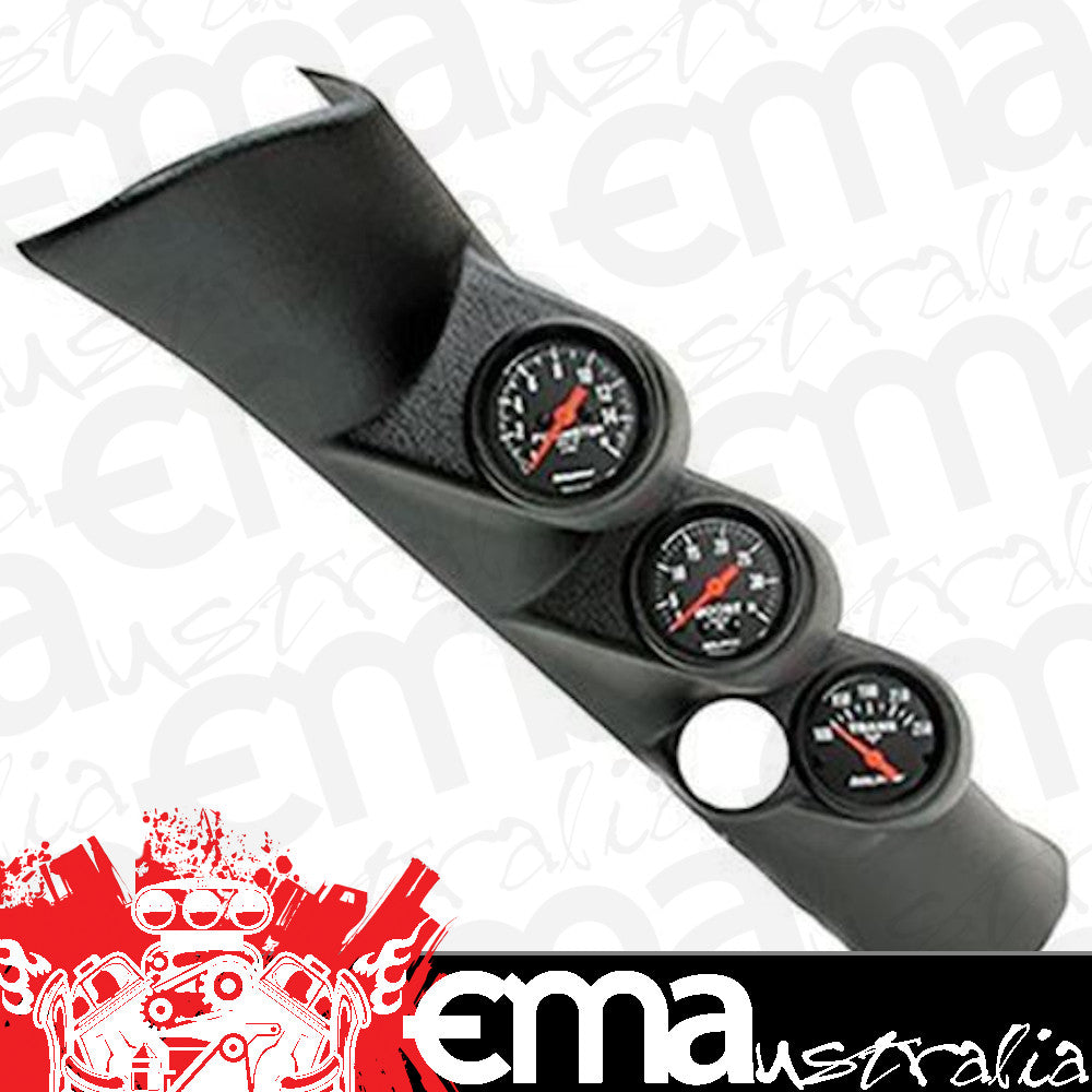 AutoMeter AU7092 Analog Triple A-Pillar Mount Boost Pyrometer Transmission Temp