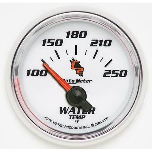 AutoMeter AU7137 C2 2-1/16" Elec Water Temp Gauge 100-250????F