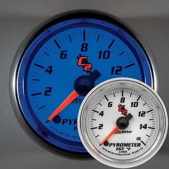 AutoMeter 7144 2-1/16" PYROMETER, 0-1600 F, C2