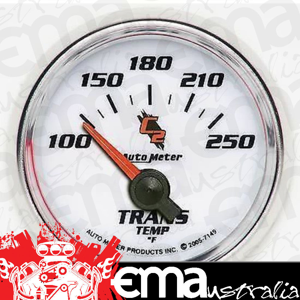 AutoMeter AU7149 C2 2-1/16" Elec Transmission Temperature Gauge 100-250F