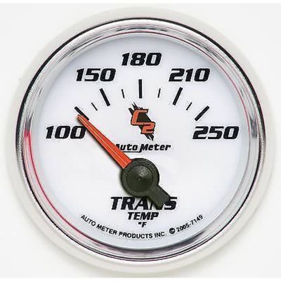 AutoMeter AU7149 C2 2-1/16" Elec Transmission Temperature Gauge 100-250¶øF