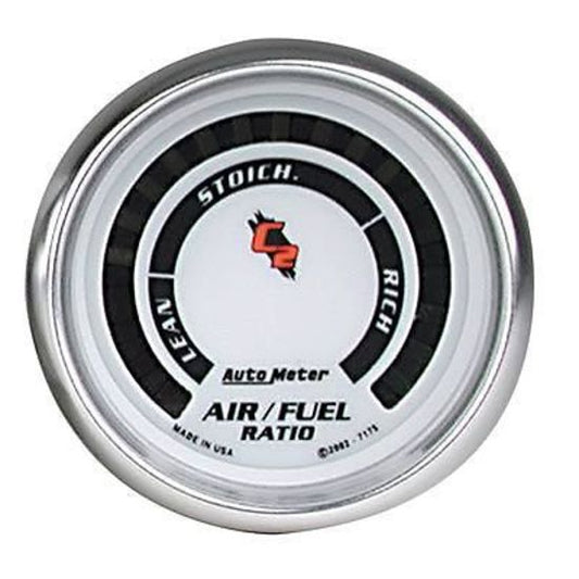 AutoMeter AU7175 C2 2-1/16" Elec Air Fuel Ratio Gauge Narrowband Lean-Rich