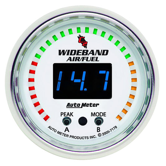 AutoMeter AU7178 C2 Air / Fuel Ratio Gauge 2-1/16" Digital Wideband Range: Afr Or Lambda
