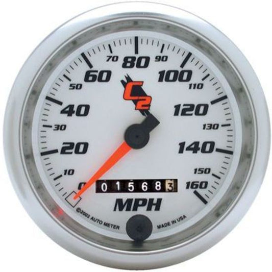 AutoMeter AU7293 C2 Speedometer 3-3/8 In. 160 MPH Mech