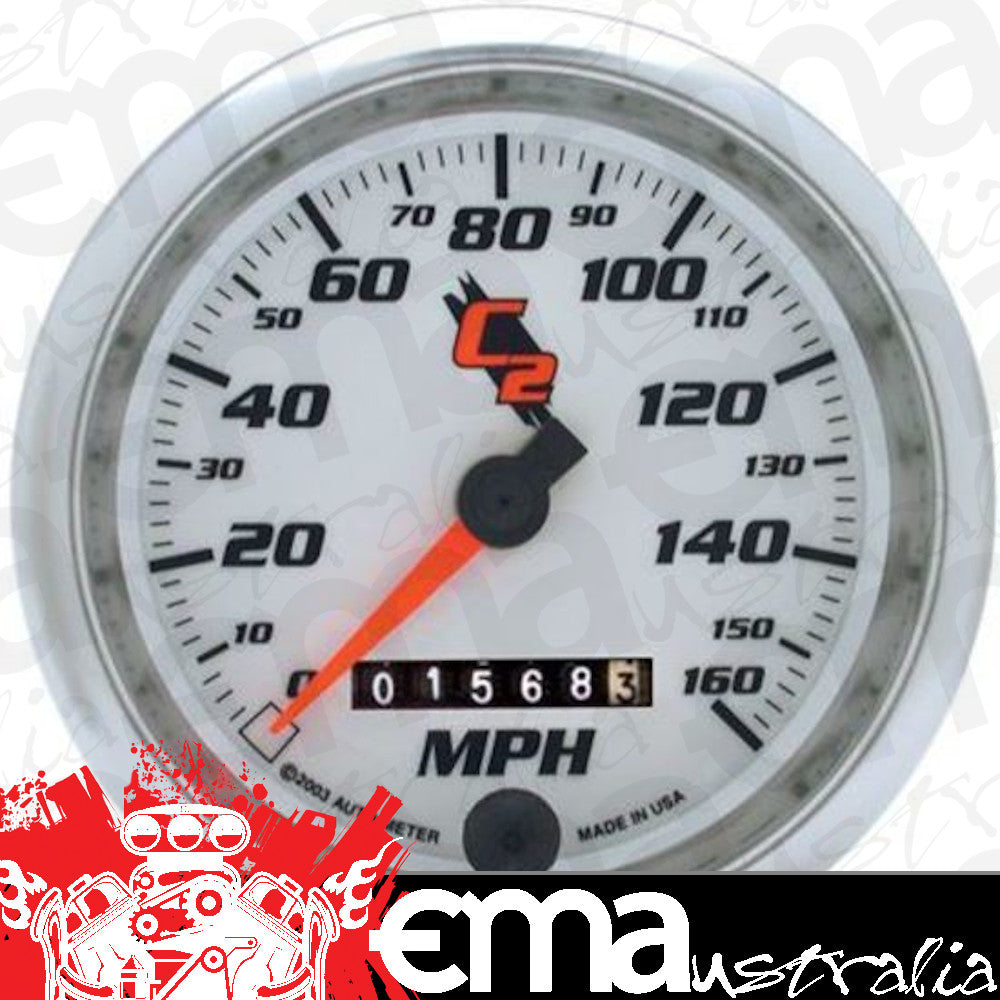AutoMeter AU7293 C2 Speedometer 3-3/8 In. 160 MPH Mech