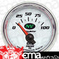 AutoMeter AU7327 NV 2-1/16" Mech Oil Pressure Gauge 0-100 PSI Short Sweep