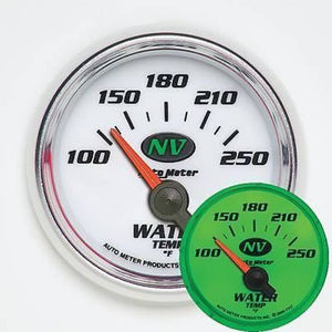 AutoMeter AU7337 NV 2-1/16" Elec Water Temperature Gauge 100-250F