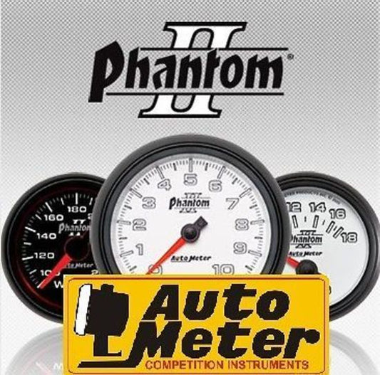 AutoMeter AU7548-M Phantom II 2-1/16" Elec Oil Temperature Gauge 60-170¶øC