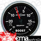 AutoMeter AU7601 Sport-Comp II Boost/Vacuum Gauge 2-5/8" Full Sweep Mech 30 In. Hg./20 PSI