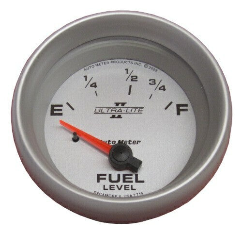 AutoMeter 7715 2-5/8" FUEL LEVEL, 73-10 Ohm, ULTRA-LITE II