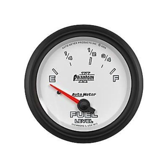 AutoMeter AU7815 Phantom II 2-5/8" Elec Fuel Level Gauge Ford 73-10 OHMS