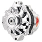 Alternator, CS130, 105 Amp, V Belt, Chrome, Center Offset (PM174011)