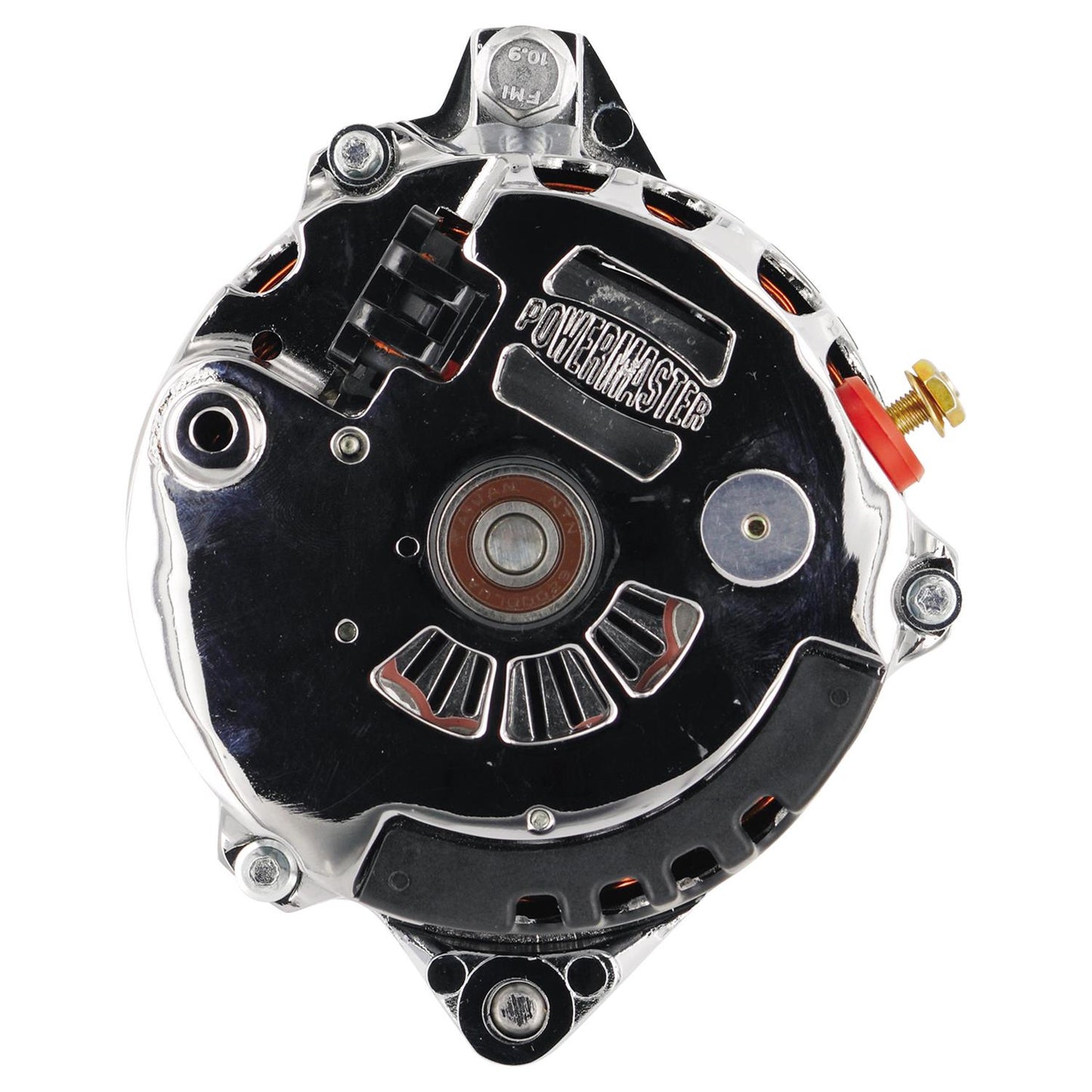 Alternator, CS130, 105 Amp, V Belt, Chrome, Center Offset (PM174011)