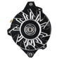 Alternator, CS130, 105 Amp, V Belt, Chrome, Center Offset (PM174011)