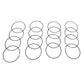 Piston Rings, Plasma-moly, 4.030 in. Bore, 1.5mm, 1.5mm, 3.0mm Thickness, 8-Cylinder, Set (TSRCR100935)