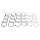 Piston Rings, Plasma-moly, 4.030 in. Bore, 1.5mm, 1.5mm, 3.0mm Thickness, 8-Cylinder, Set (TSRCR100935)