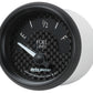 AutoMeter AU8014 GT Fuel Level Gauge 2-1/16" Black Carbon Fiber Dial Short Sweep Elec 0E-90F OHMS