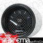 AutoMeter AU8016 GT Fuel Level Gauge 2-1/16" Black Carbon Fiber Dial Short Sweep Elec 240E-33F OHMS