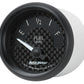 AutoMeter AU8016 GT Fuel Level Gauge 2-1/16" Black Carbon Fiber Dial Short Sweep Elec 240E-33F OHMS