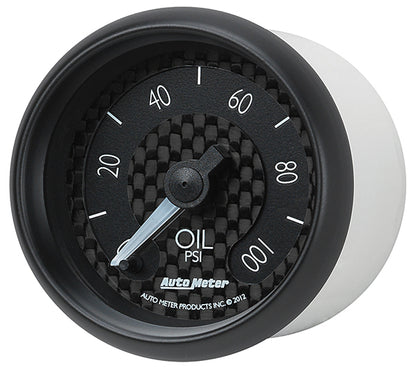 AutoMeter 8053 2-1/16" OIL PRESSURE, 0-100 PSI, GT