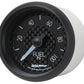 AutoMeter AU8063 GT Fuel Pressure Gauge 2-1/16" Black Carbon Fiber Dial Full Sweep Elecal 0-100 PSI
