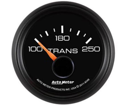 AutoMeter 8349 2-1/16" TRANSMISSION TEMPERATURE, 100-250 F, GM FACTORY MATCH