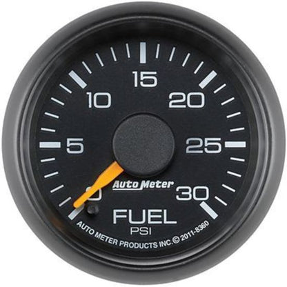 AutoMeter 8360 2-1/16" FUEL PRESSURE, 0-30 PSI, GM FACTORY MATCH