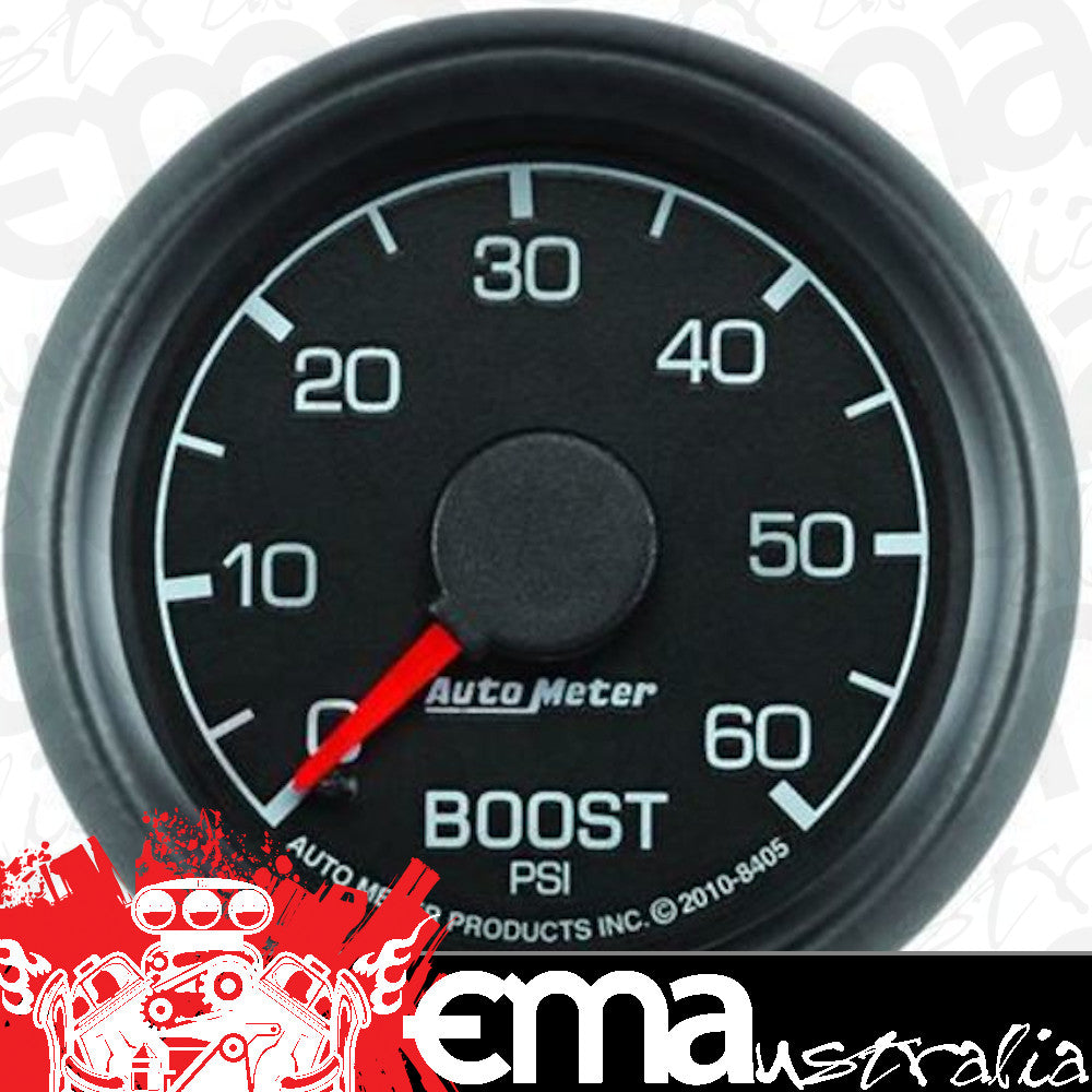 AutoMeter AU8405 Gauge Factory Match Analog Boost Pressure 0-60 PSI 2-1/16" Black Face