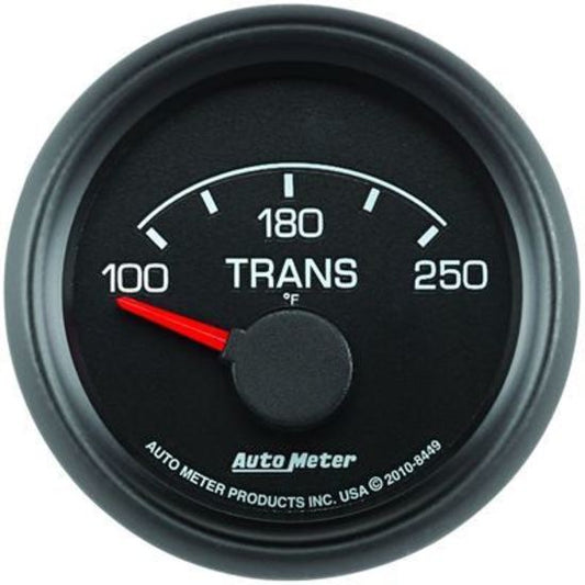 AutoMeter AU8449 Gauge Factory Match Analog Transmission Temperature 100-250???? F 2-1/16" Black Face