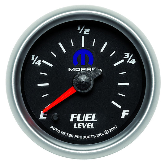 AutoMeter AU880013 Mopar Fuel Level Gauge 2-1/16" 0-280 OHMS Programmable