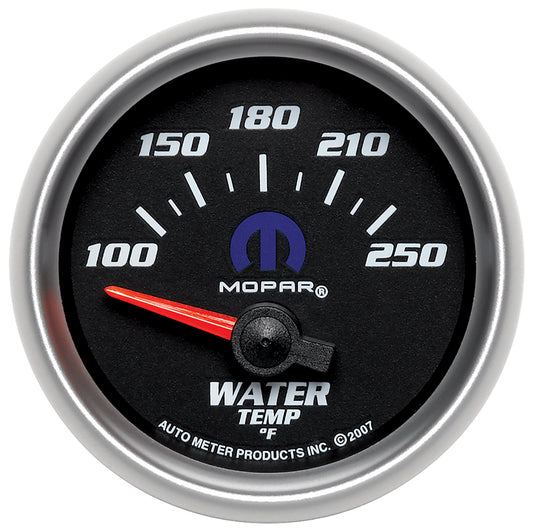 AutoMeter AU880016 Mopar Water Temperature Gauge 2-1/16" Short Sweep 100-250¶øF