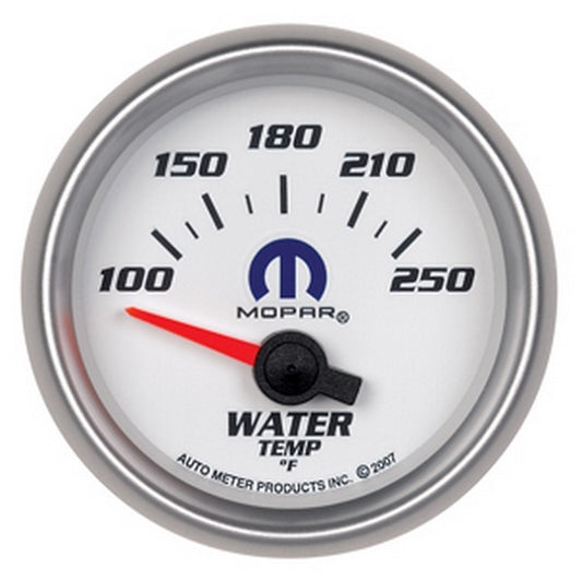 AutoMeter AU880030 Mopar Water Temperature Gauge 2-1/16" Short Sweep 100-250¶øF