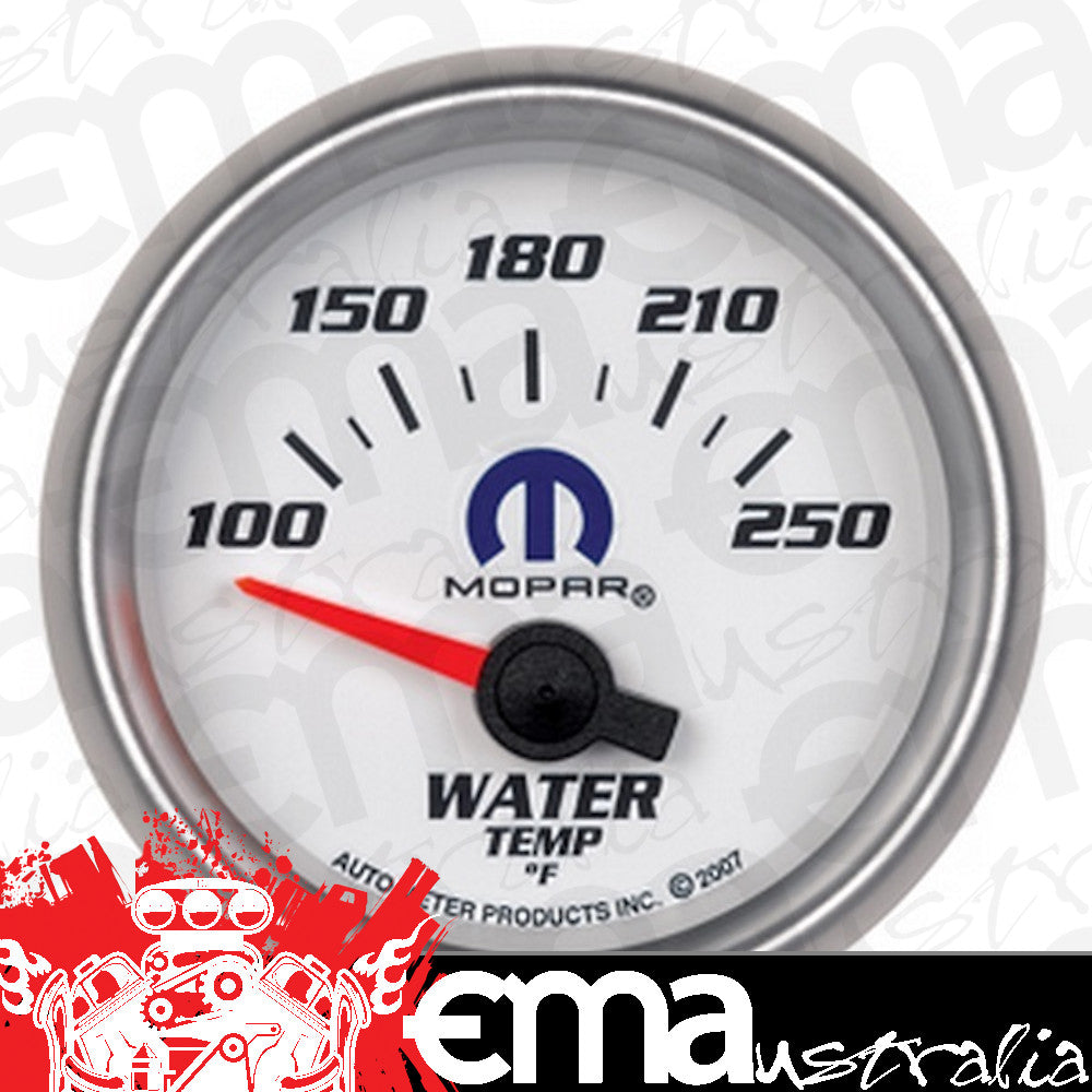 AutoMeter AU880030 Mopar Water Temperature Gauge 2-1/16" Short Sweep 100-250¶øF