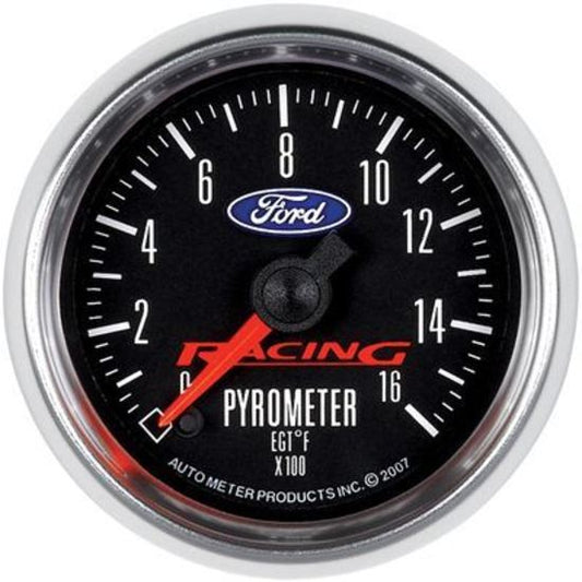 AutoMeter AU880078 Ford Logo Pyrometer 0-1600???? F 2-1/16" Analog Elecal