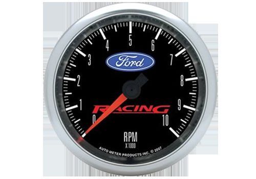 AutoMeter AU880084 Ford Racing 3-3/4" In-Dash Tacho 0-10000 RPM