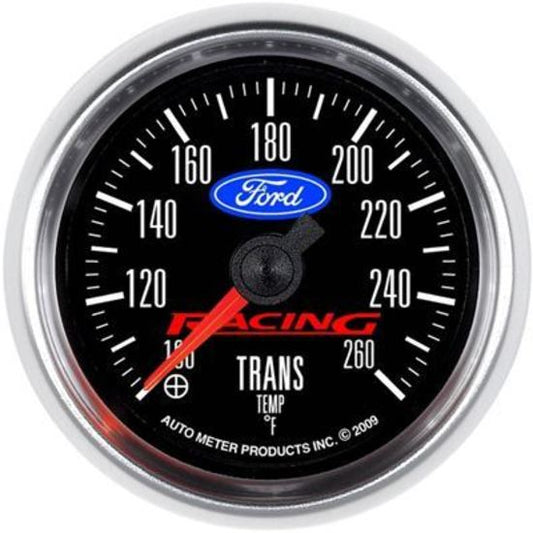 AutoMeter AU880314 Ford Racing Analog Transmission Temperature 100-260???? F 2-1/16" Black Face