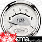 AutoMeter AU880351 Ford Racing Analog Fuel Level Empty-Full 2-1/16" White/Gray Face Elecal