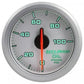 AutoMeter AU9152-UL Airdrive 2-1/16" Elec Oil Pressure Gauge 0-100PSI Silver