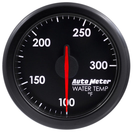 AutoMeter AU9154-T Airdrive 2-1/16" Elec Water Temperature Gauge 100-300¶øF Black