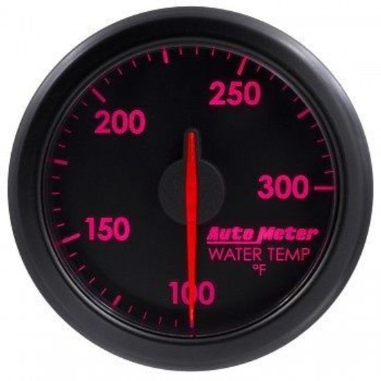 AutoMeter AU9154-T Airdrive 2-1/16" Elec Water Temperature Gauge 100-300¶øF Black