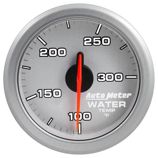 AutoMeter AU9154-UL Airdrive 2-1/16" Elec Water Temp Gauge 100-300????F Silver