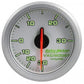 AutoMeter AU9159-UL Airdrive 2-1/16" Elec Boost/Vacuum Gauge 30 Hg/30PSI Silver