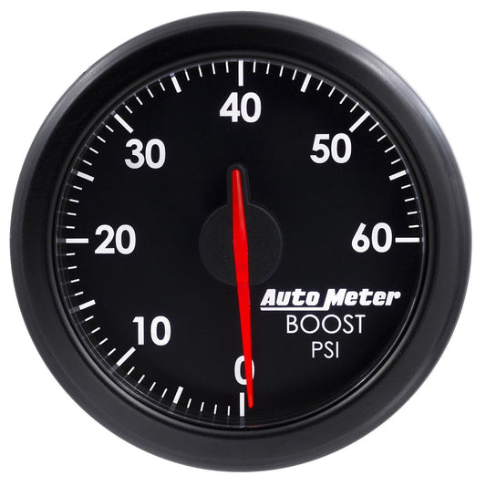 AutoMeter AU9160-T Airdrive 2-1/16" Elec Boost Gauge 0-60 PSI