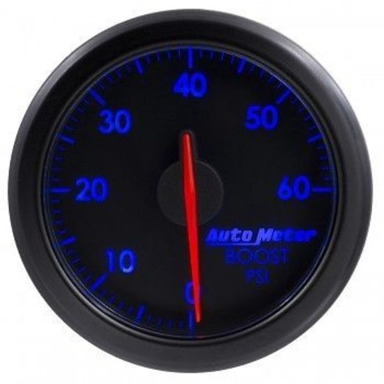 AutoMeter AU9160-T Airdrive 2-1/16" Elec Boost Gauge 0-60 PSI