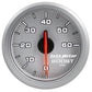 AutoMeter AU9160-UL Airdrive 2-1/16" Elec Boost Gauge 0-60 PSI Silver