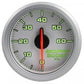 AutoMeter AU9160-UL Airdrive 2-1/16" Elec Boost Gauge 0-60 PSI Silver