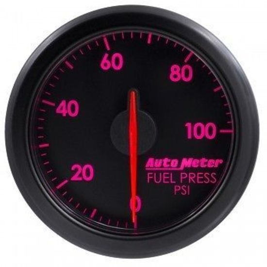 AutoMeter AU9171-T Airdrive 2-1/16" Elec Fuel Pressure Gauge 0-100 PSI Black