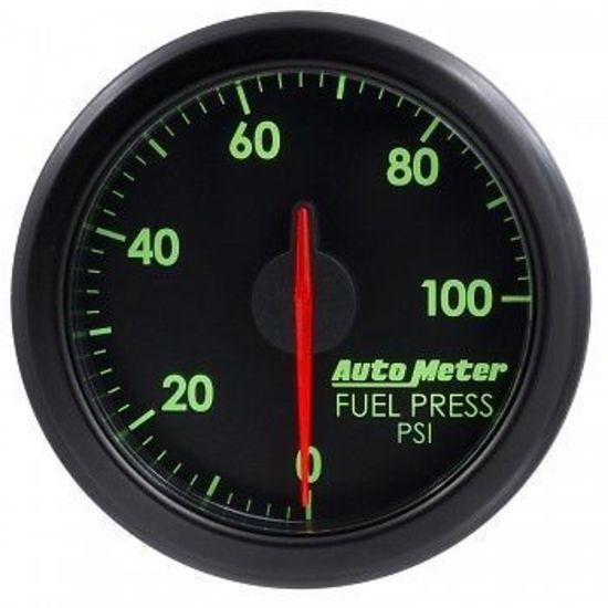 AutoMeter AU9171-T Airdrive 2-1/16" Elec Fuel Pressure Gauge 0-100 PSI Black