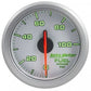 AutoMeter AU9171-UL Airdrive 2-1/16" Elec Fuel Pressure Gauge 0-100 PSI Silver