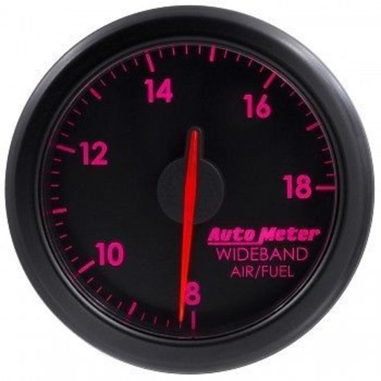 AutoMeter AU9178-T Airdrive 2-1/16" Elec Air / Fuel Ratio Wideband Gauge Black